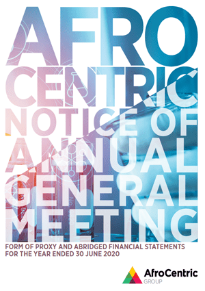 Notice of Annual General Meeting 2020